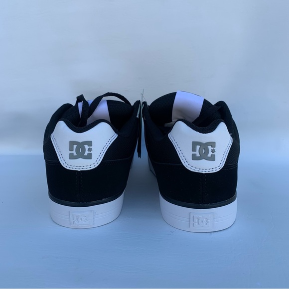 New DC shoes Men’s PURE  Black/ White/ GUM (BW6) Size 9  300660 - Picture 7 of 15